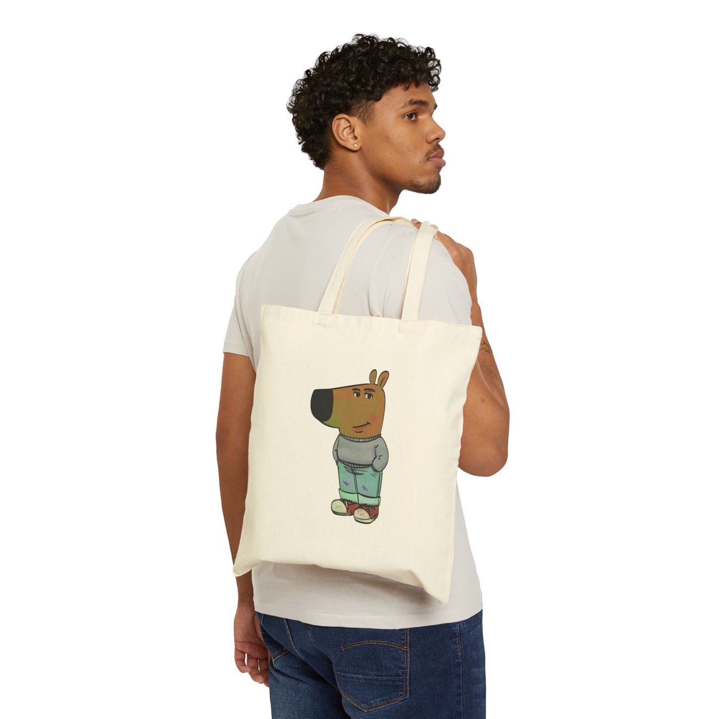 Just a chill guy - Cotton Canvas Tote Bag